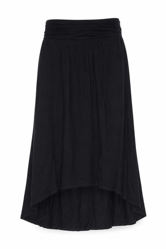 DKNY Jeans Women’s Black Long A-Line Lyocell Skirt XS