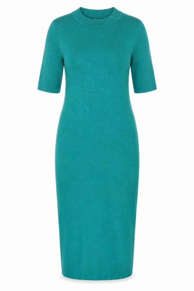 Apricot Women’s Green Knit Bodycon Dress Size 14