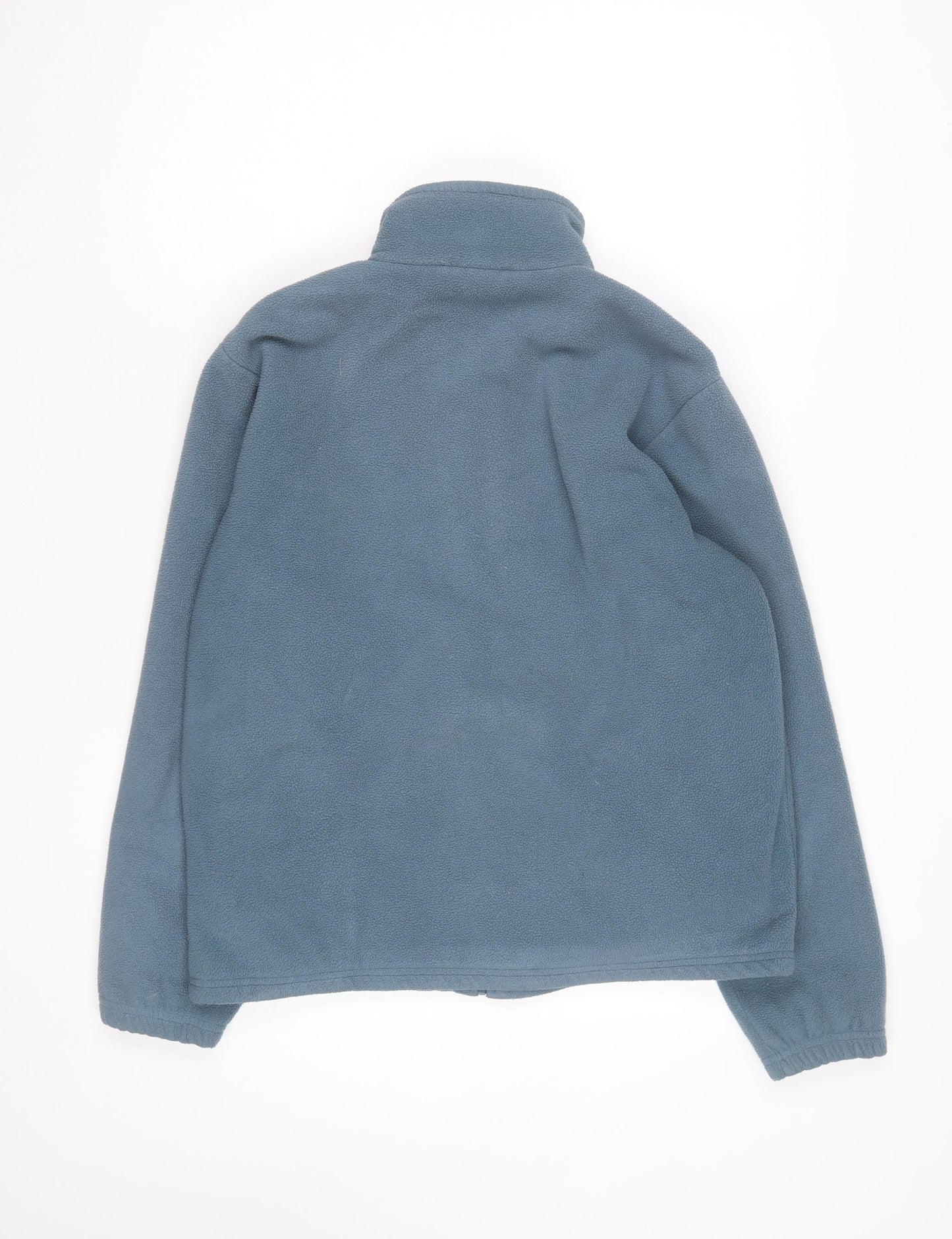 Active Pure and Natural Men's Blue Fleece Full Zip Jacket Size S