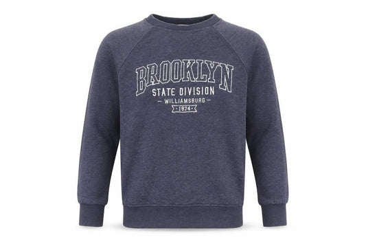Next Men's Blue Graphic Pullover Sweatshirt XS Regular Fit