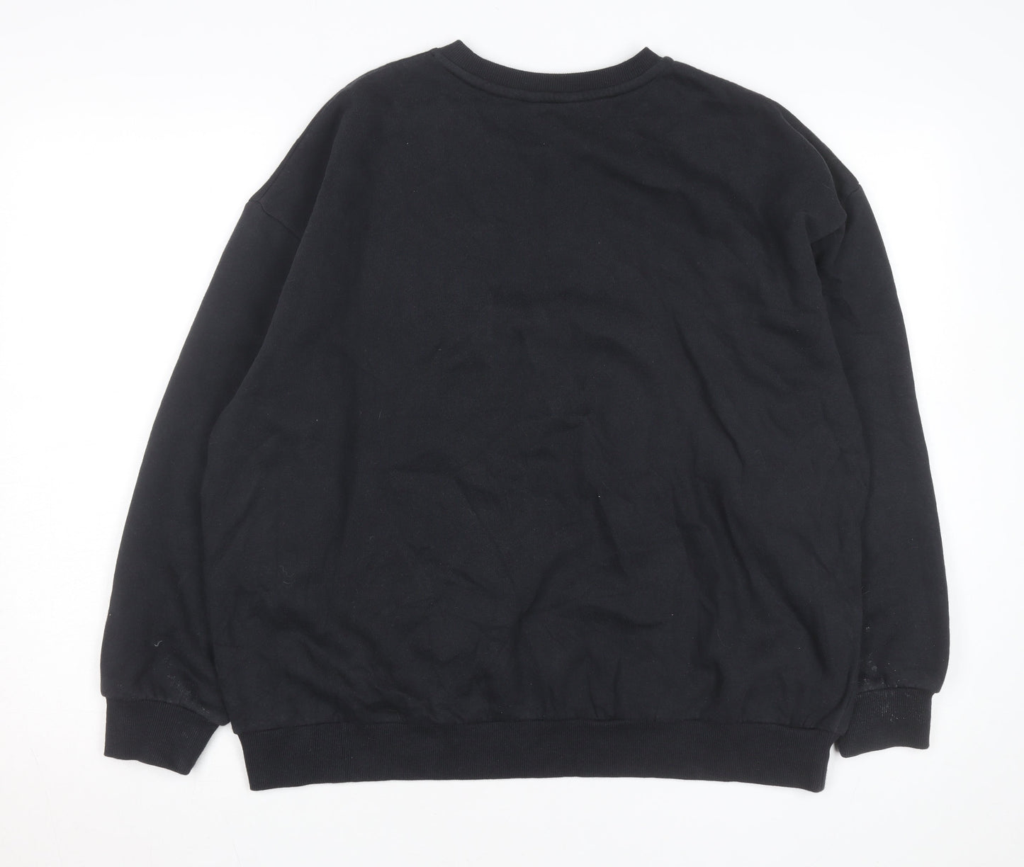 Accessorize Women Black Le Marais Paris Sweatshirt Size 10 Pullover