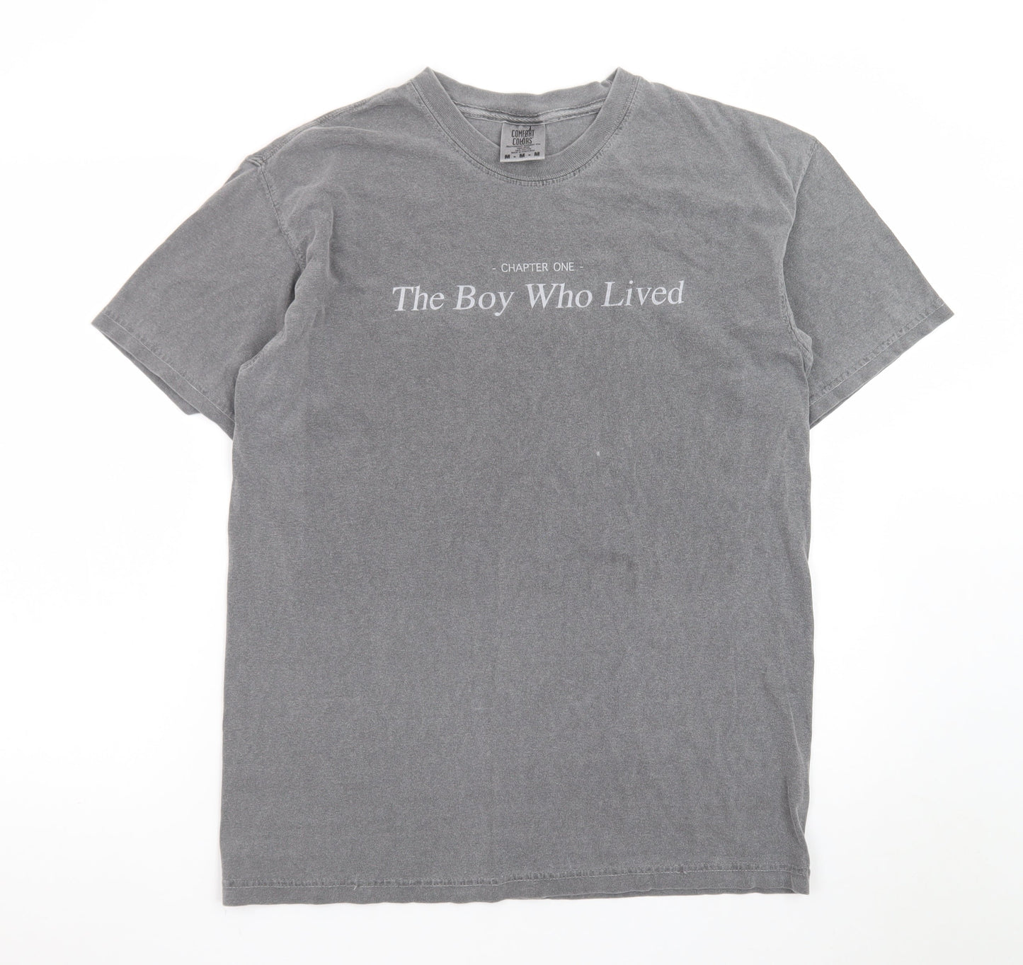 Comfort Colors Men’s Grey Harry Potter Quote T-Shirt Size M