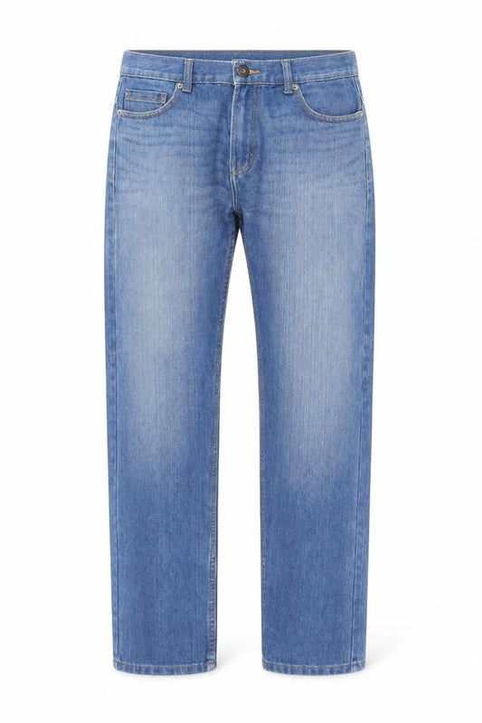 Denim Co. Men's Blue Straight Leg Jeans W34 L34