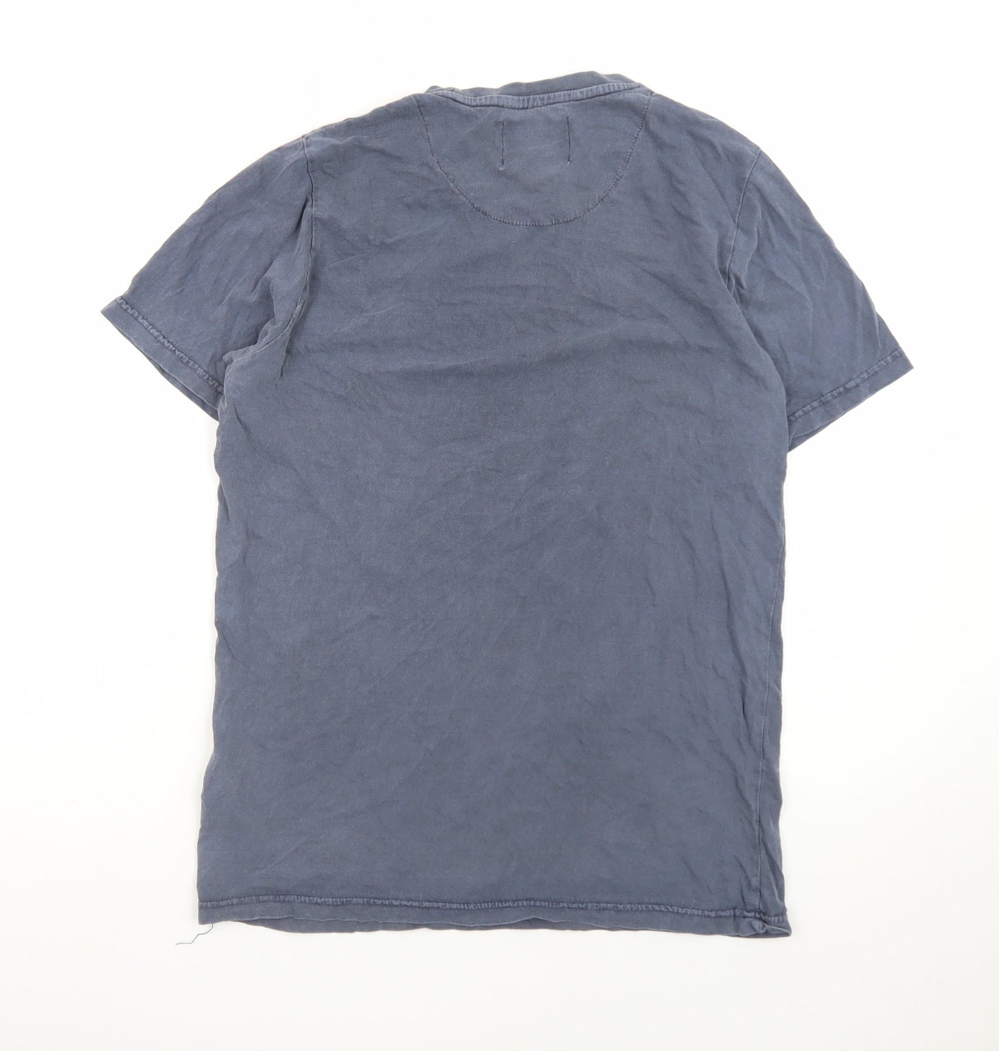Nordam Men’s Blue Cotton Crew Neck Short Sleeve T-Shirt M