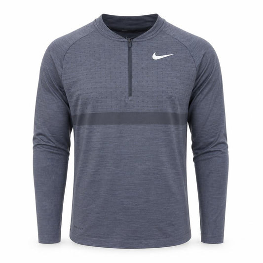 Nike Dri-FIT Men's Blue Small Golf 1/2 Zip Track Jacket