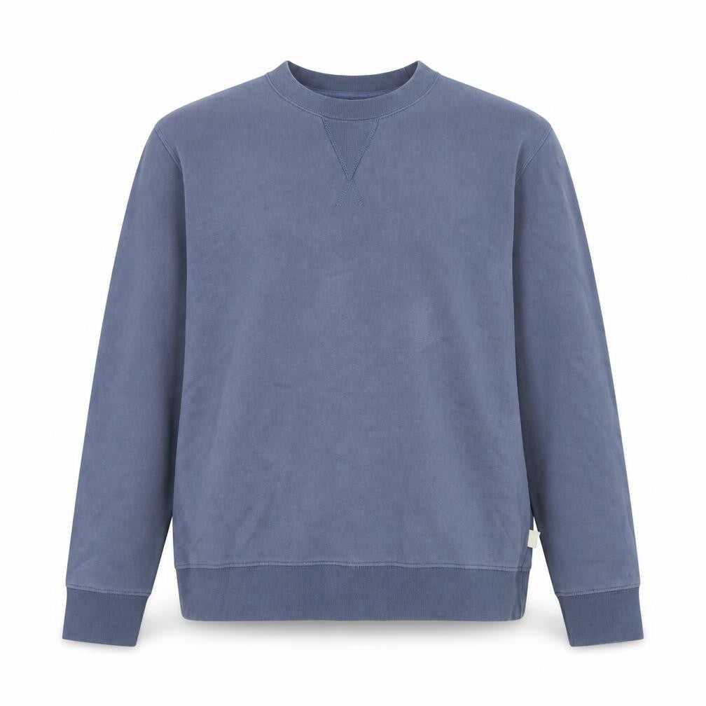 Marks & Spencer Men's Blue L Pullover Sweatshirt Crew Neck Cotton