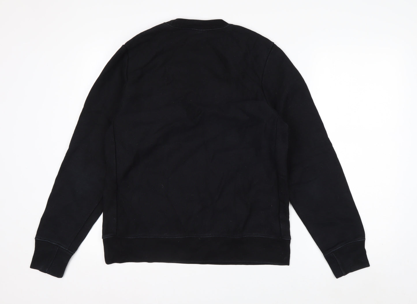 Paul Smith Men's Black Crew Neck Logo Sweatshirt Size M