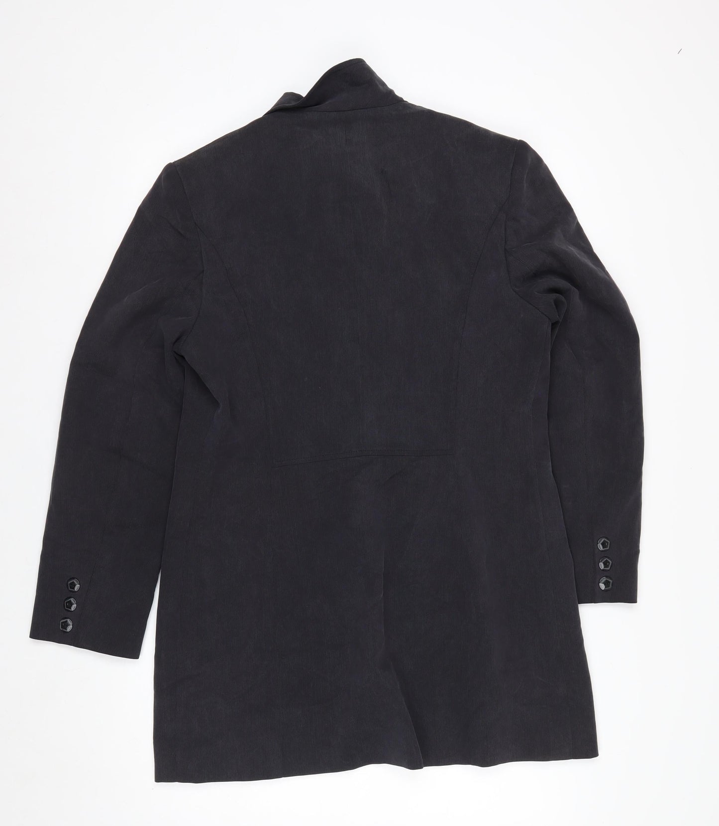 Country Casuals Women Black Size 14 Classic Lined Blazer
