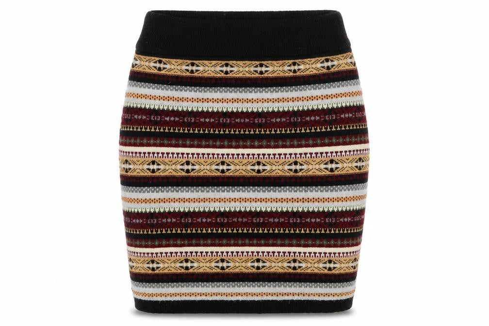 Front view of Miss Selfridge Women Multicoloured Knit Pencil Skirt, size 8