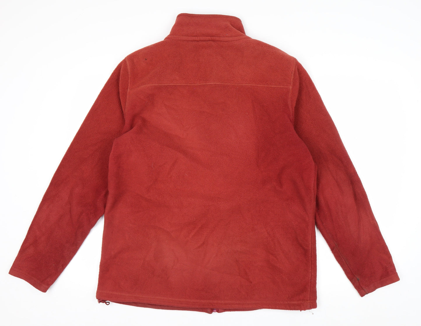 James Pringle Men's Red Fleece Full Zip Jacket Size M