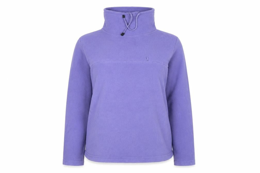 Kickers Womens Purple Fleece Pullover Sweatshirt Size 16