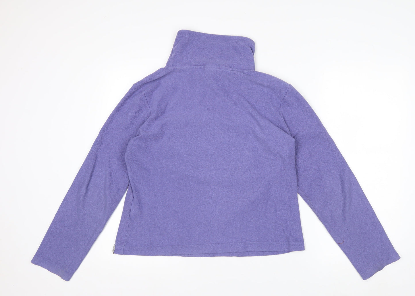 Kickers Womens Purple Fleece Pullover Sweatshirt Size 16