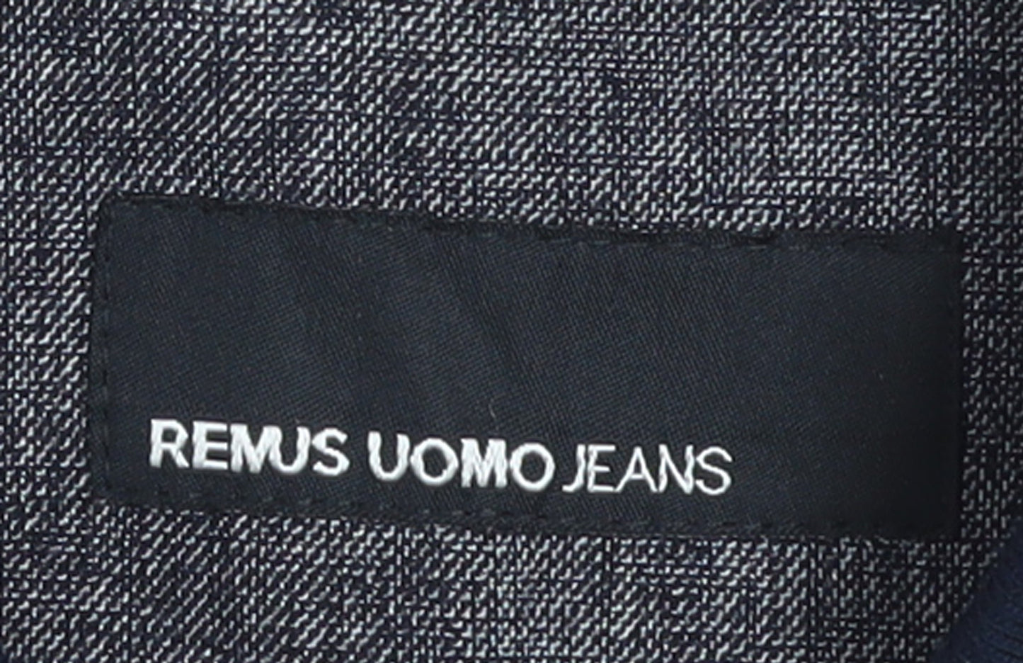 Remus Uomo Men’s Grey Bomber Jacket M Full Zip Stretch Casual