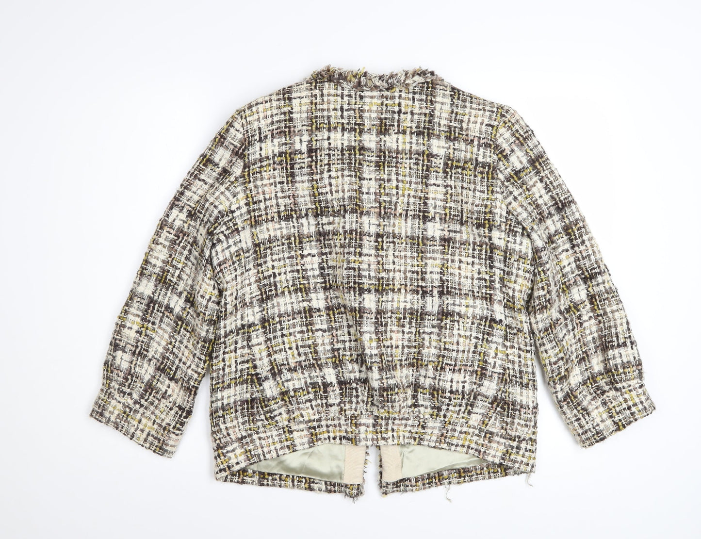 J.Crew Women’s Multicoloured Tweed Blazer Jacket Size 10
