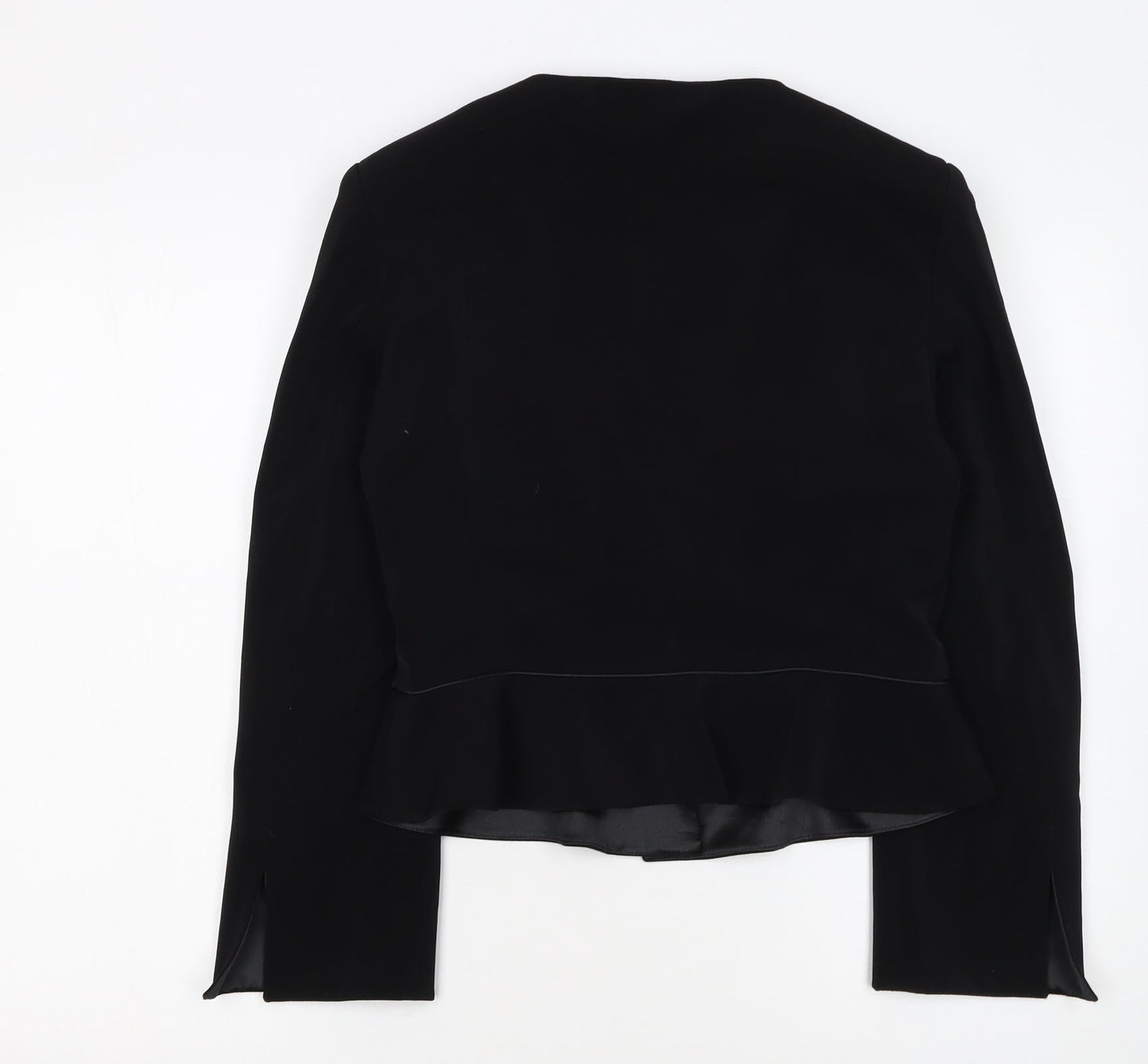 Maxim Women’s Black Tailored Single-Breasted Blazer Size 10