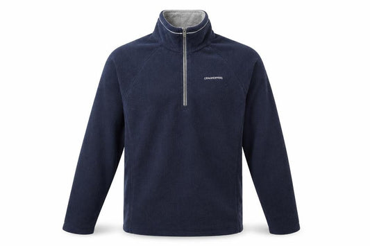 Craghoppers Mens Blue Fleece 1/2 Zip Pullover Sweatshirt M