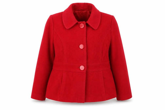 Marks and Spencer Women's Red Wool Blend Overcoat UK 20