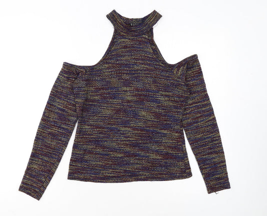 Prewornwholesale green racerback sports bra with medium support and seamless construction for activewear.