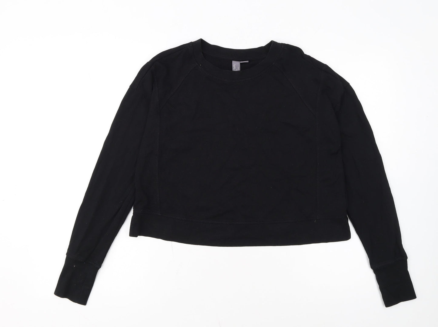 Sweaty Betty Womens Black XS Pullover Sweatshirt Long Sleeve