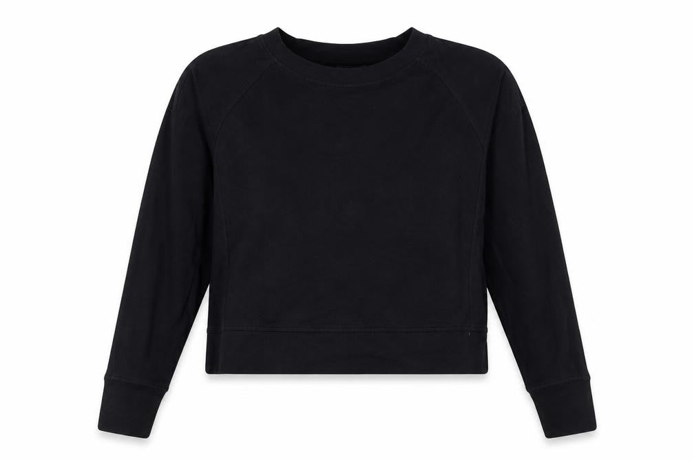 Sweaty Betty Womens Black XS Pullover Sweatshirt Long Sleeve