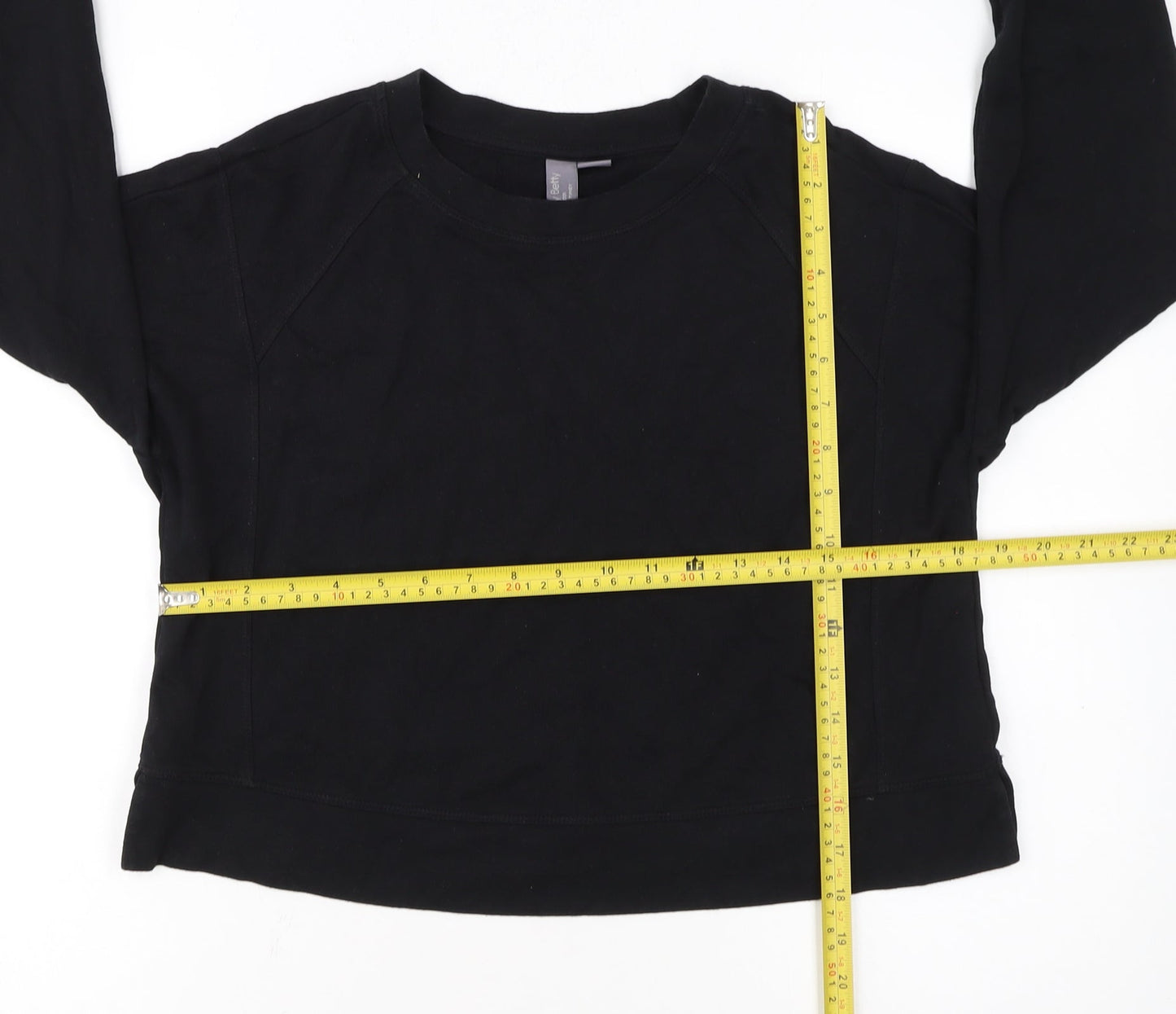 Sweaty Betty Womens Black XS Pullover Sweatshirt Long Sleeve