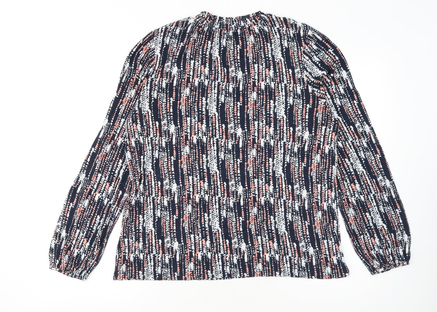 Marks and Spencer Womens Multicoloured Jersey Blouse Size 14