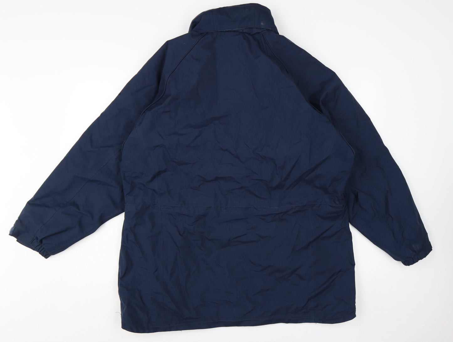 Regatta Womens Blue Waterproof Mid-Length Rain Coat Jacket UK 16