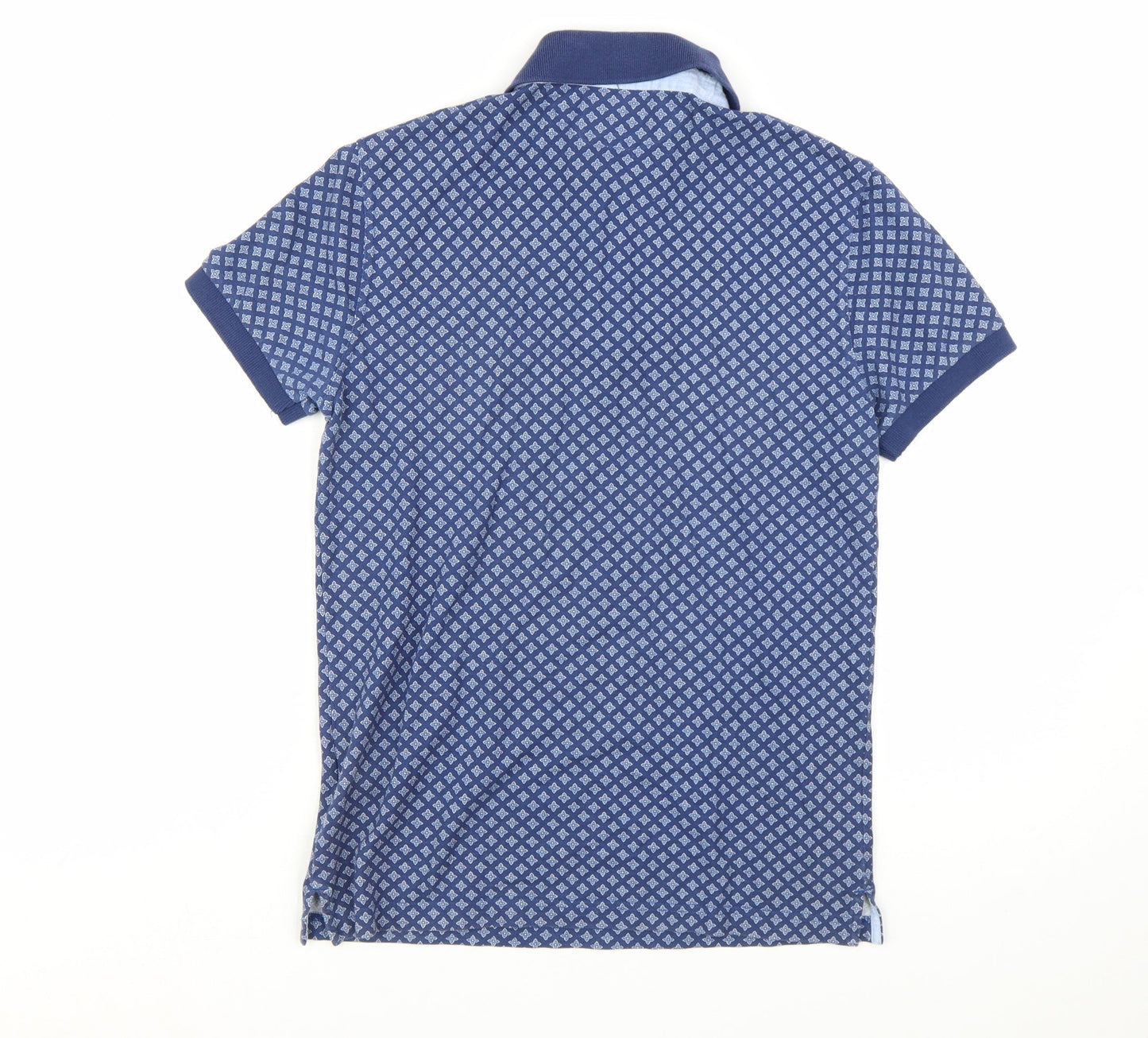 Hackett London Men's Blue XS Slim Fit Cotton Polo Shirt