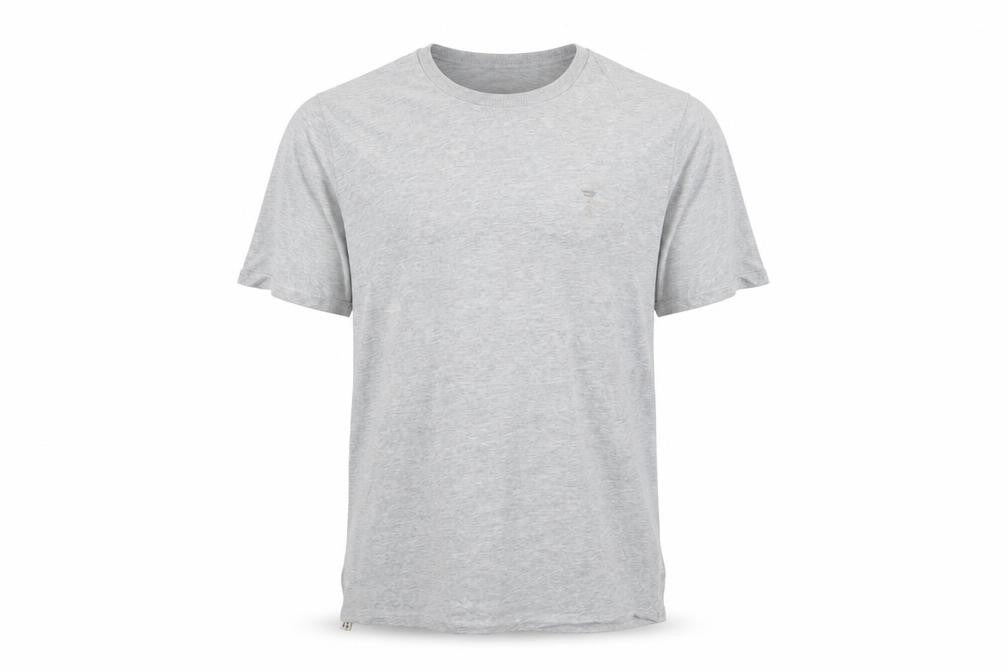 Diesel Men's Grey Crew Neck Cotton T-Shirt Size L Classic Fit