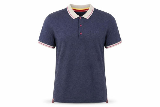 Armani Jeans Men's Blue Short Sleeve Cotton Polo Shirt XL