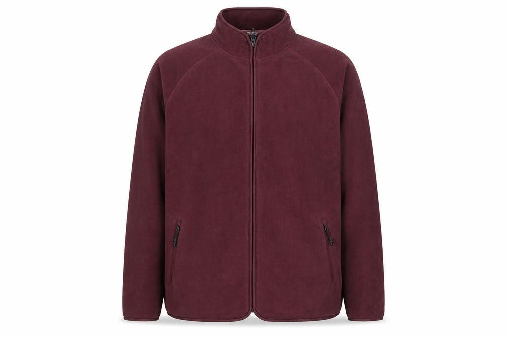 Marks & Spencer Men’s Brown XL Fleece Full Zip Activewear Jacket