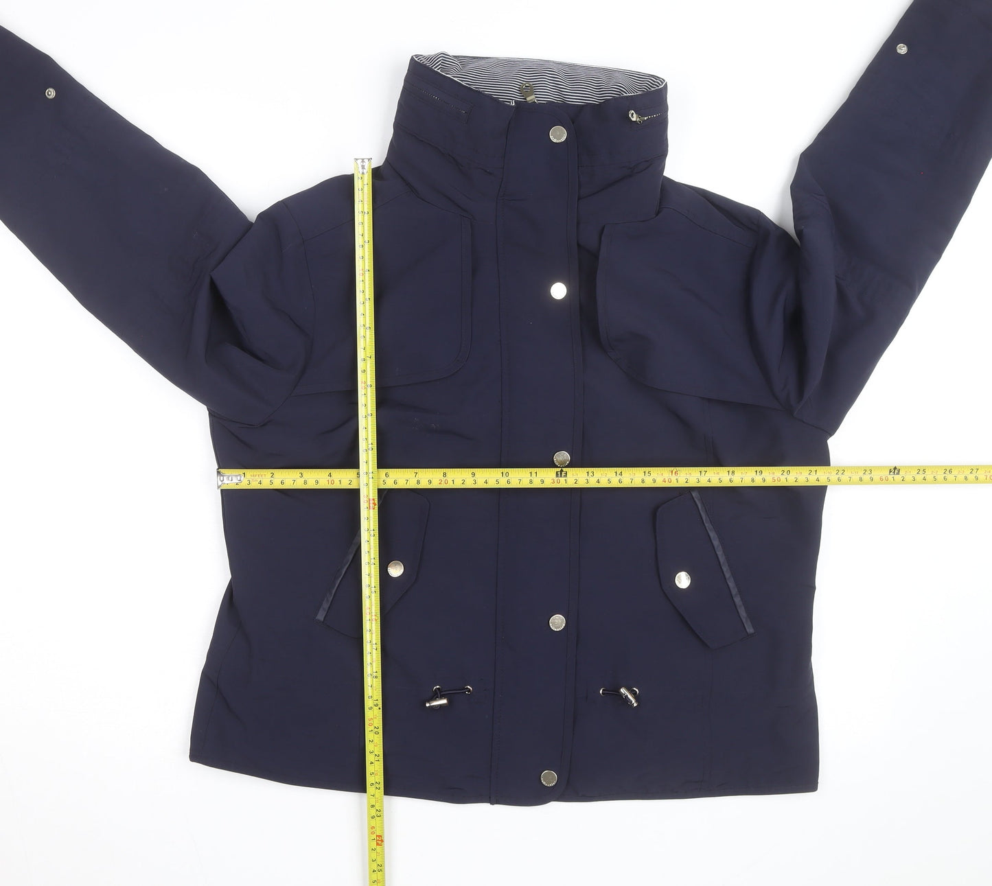 Marks and Spencer Men's Blue Waterproof Lined Jacket Size L 42in