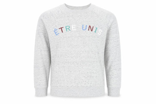Whistles Unisex Grey S Pullover Sweatshirt with Logo Print