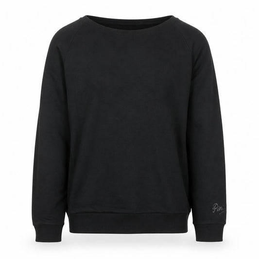 Pineapple Unisex Black Crew Neck Pullover Sweatshirt Size M