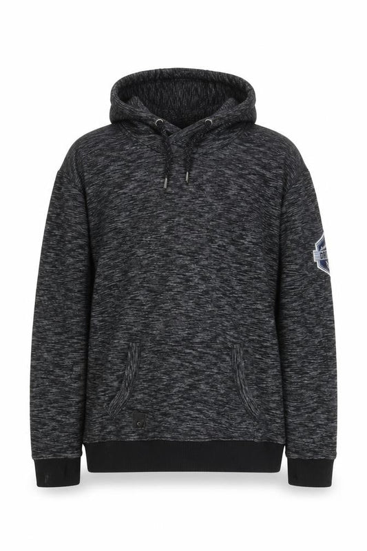 Drift King Men's Grey 2XL Pullover Hoodie with Logo