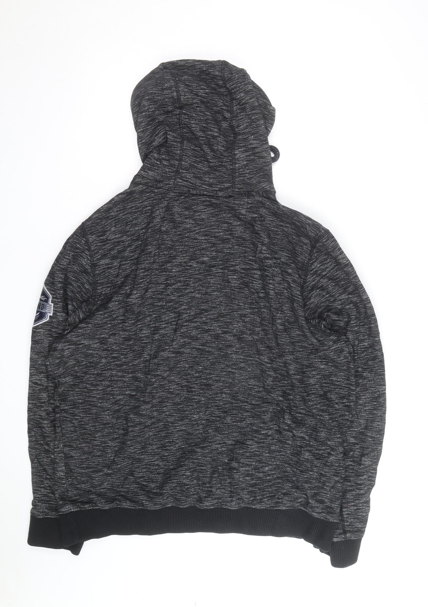 Drift King Men's Grey 2XL Pullover Hoodie with Logo