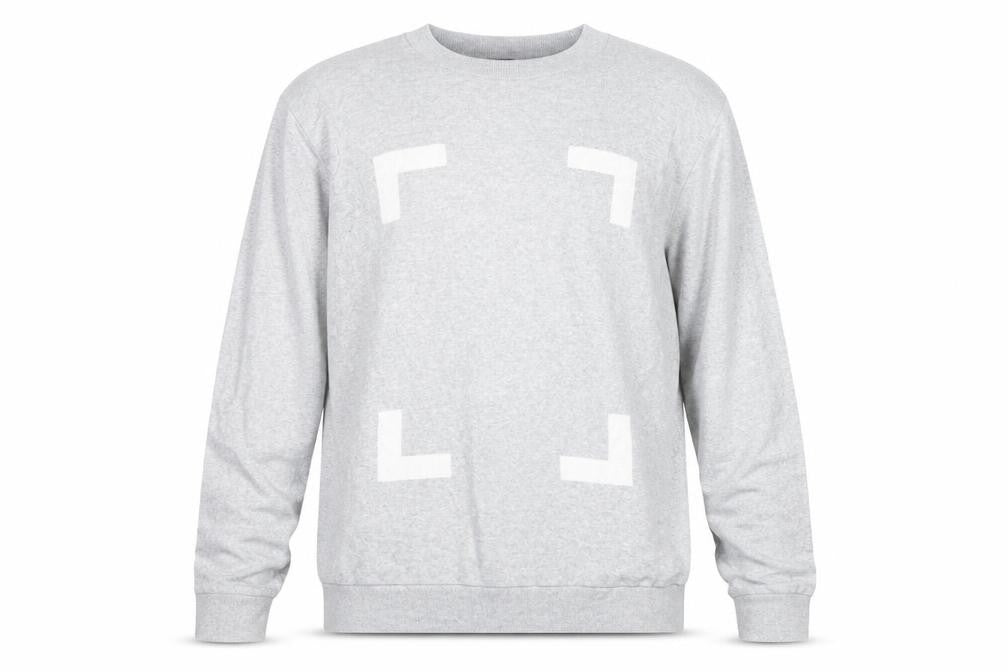 H&M Men's Grey Cotton Blend Long Sleeve Pullover Jumper L
