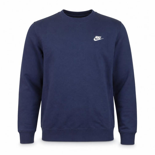 Nike Men's Blue Crew Neck Pullover Sweatshirt Size M