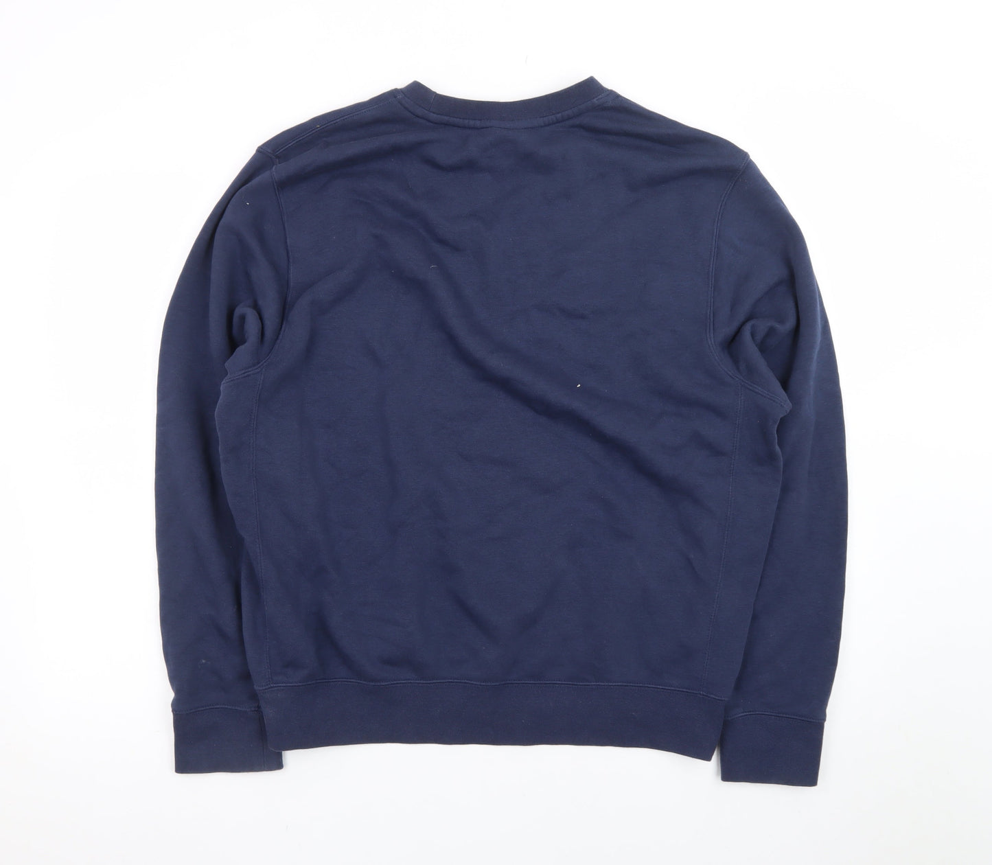 Nike Men's Blue Crew Neck Pullover Sweatshirt Size M