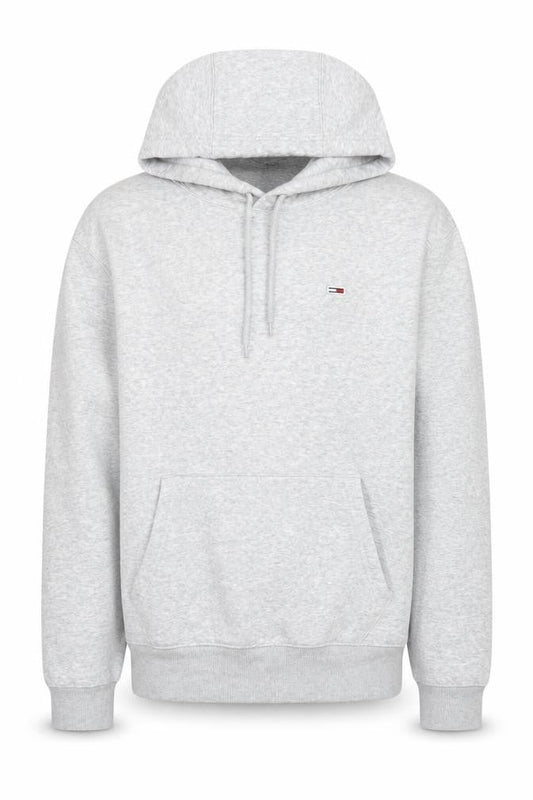 Tommy Jeans Men's Grey Pullover Hoodie Small Regular Fit