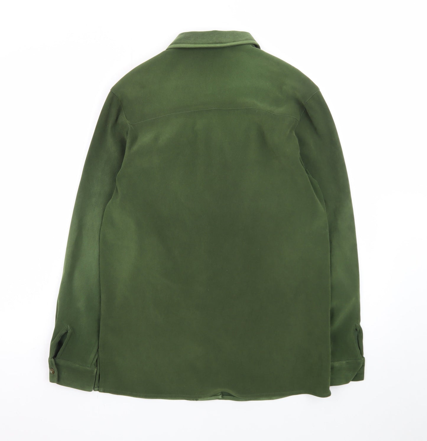 Jumper Womens Green Basic Jacket Size S Regular Fit Classic Style