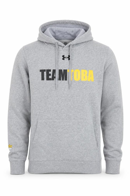 Under Armour Men's Grey Pullover Hoodie Small ColdGear Fleece
