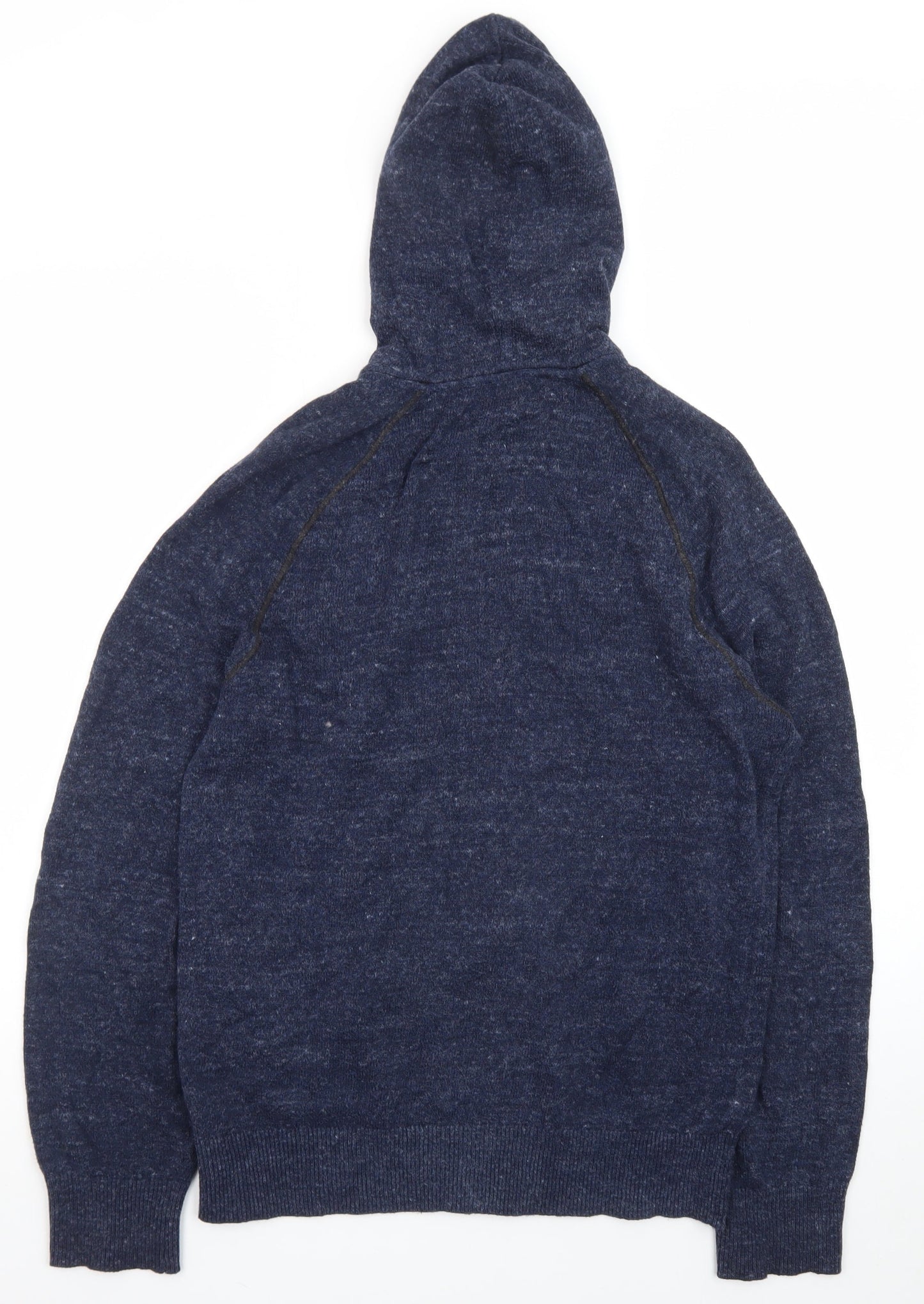GAP Men's Blue Full Zip Knit Hoodie Size S
