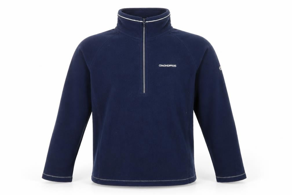 Craghoppers Men's Blue Fleece 1/4 Zip Pullover Sweatshirt L
