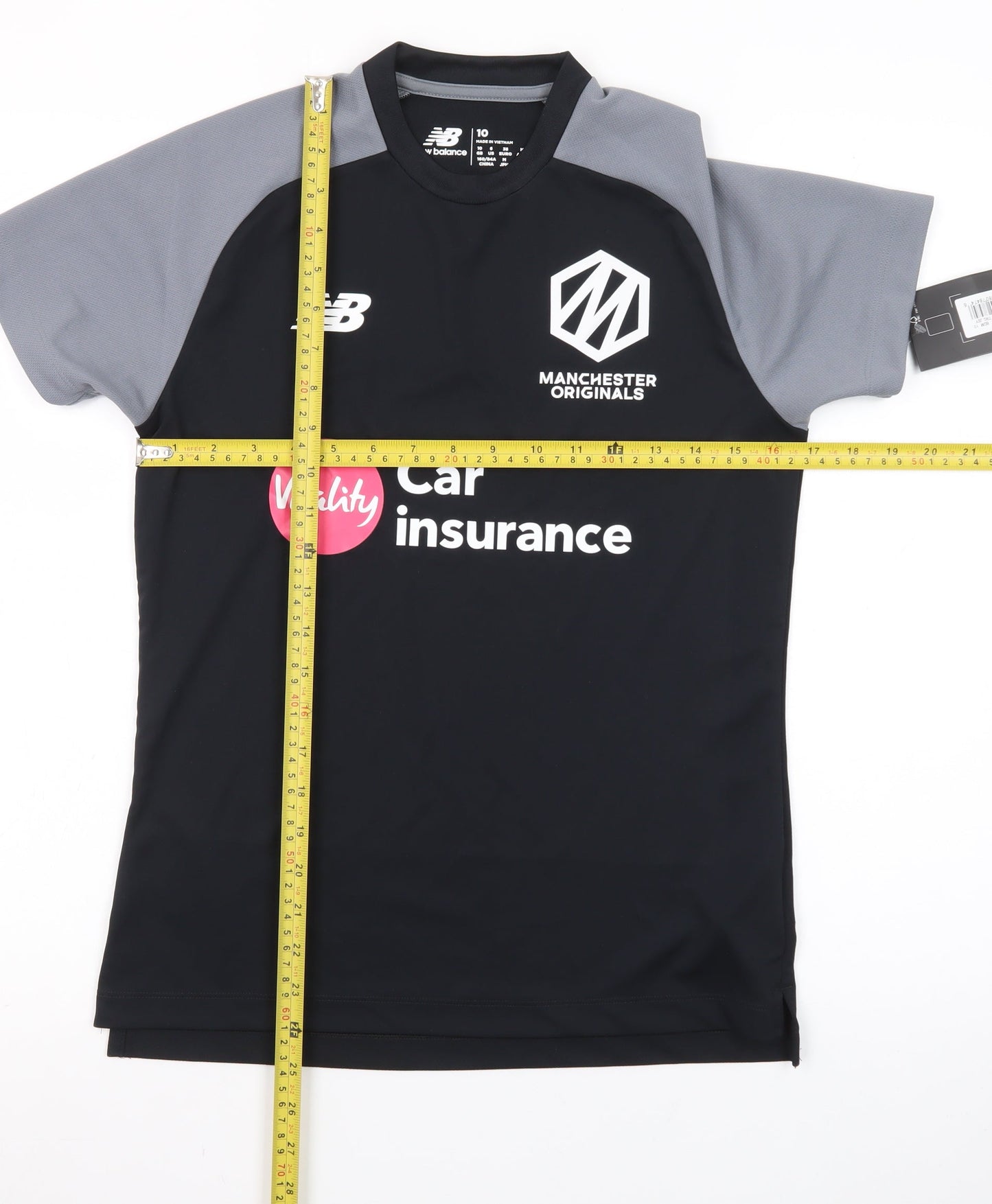 New Balance Men's Black Manchester Originals Athletic Short Sleeve T-Shirt M