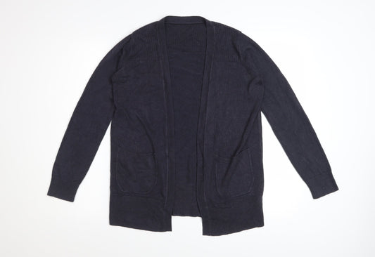 Marks and Spencer Women's Black Acrylic Long Sleeve Cardigan Size S