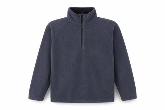 Craghoppers Men's Blue XL Fleece 1/4 Zip Pullover Sweatshirt