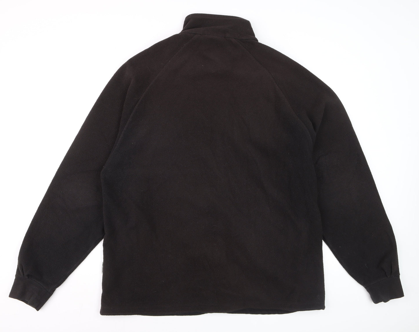 Trespass Men's Black Fleece Full Zip Lightweight 2XL Jacket