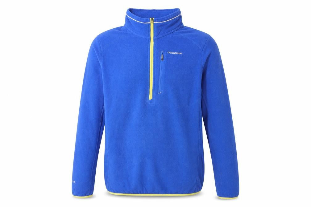 Craghoppers Mens Blue 1/4 Zip Fleece Pullover Sweatshirt M