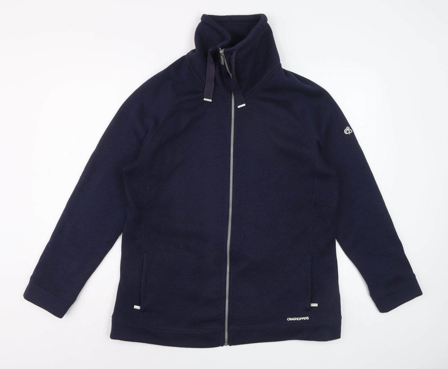 Craghoppers Womens Blue Full Zip Fleece Jacket UK 18 Regular Fit